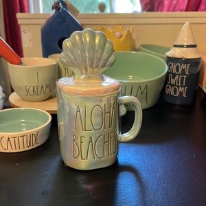 Rae Dunn “Aloha Beached” She’ll Top Mug